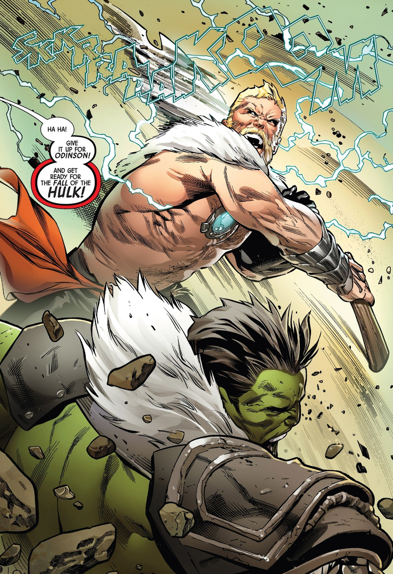 Illustration for article titled The Incredible Hulk Comic Just Aped Thor: Ragnarok in the Best Possible Way